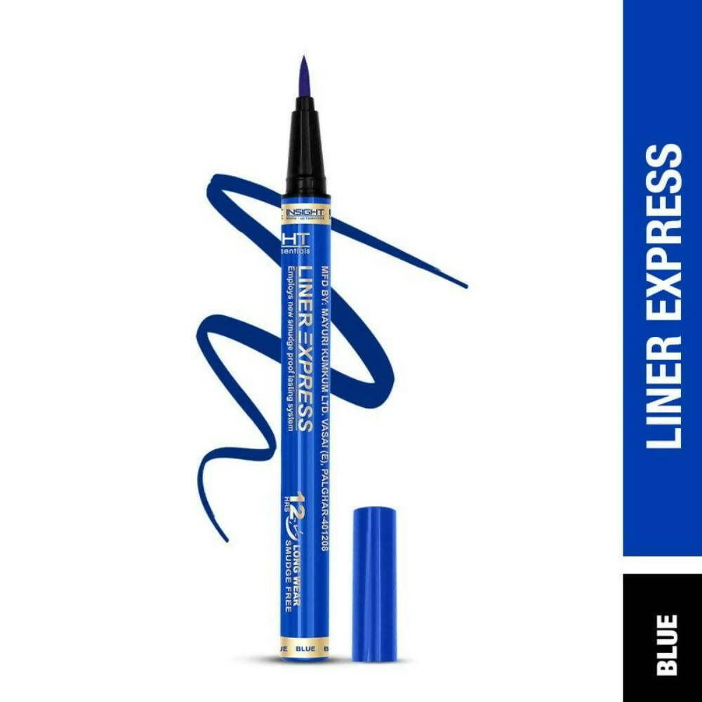 Insight Cosmetics Liner Express Eye Pen Smudge Proof Eye Makeup (Blue) - Grab2buy