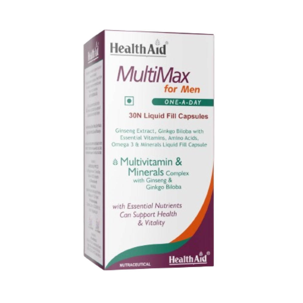 HealthAid MultiMax Softgel Capsules for Men - Grab2buy