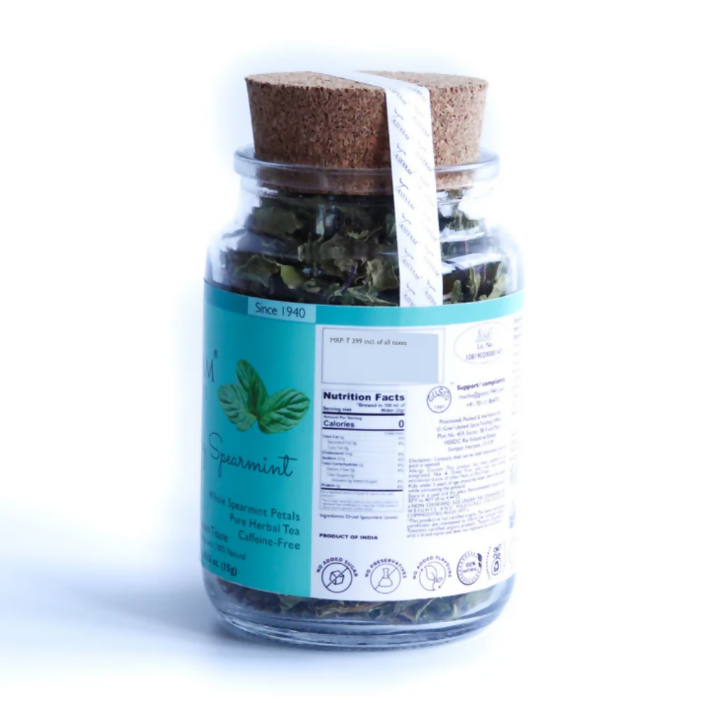 Tassyam Organics Refreshing Spearmint Herbal Tisane