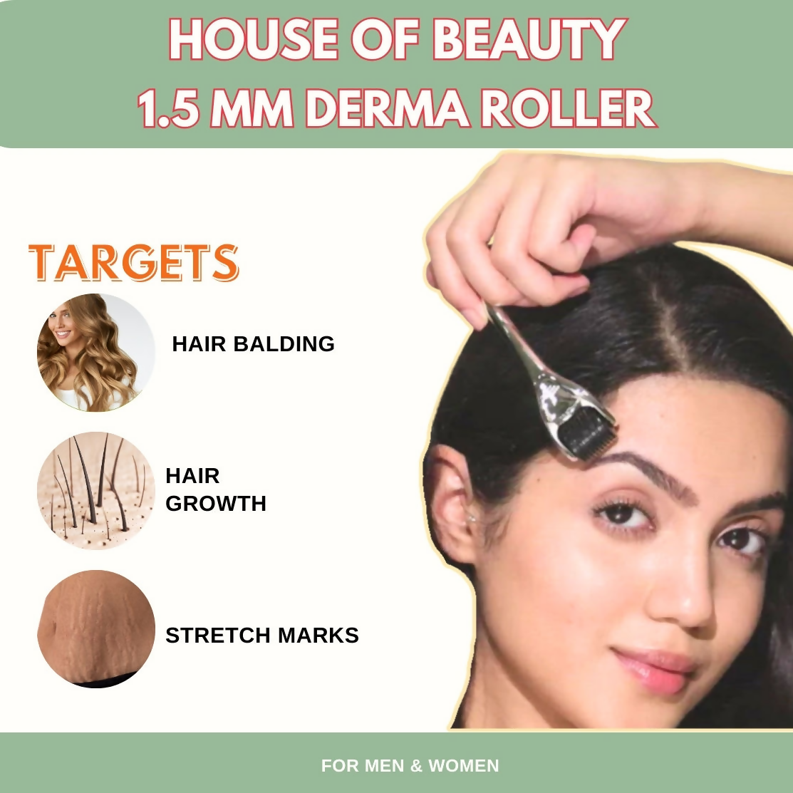 House of Beauty Derma Roller 