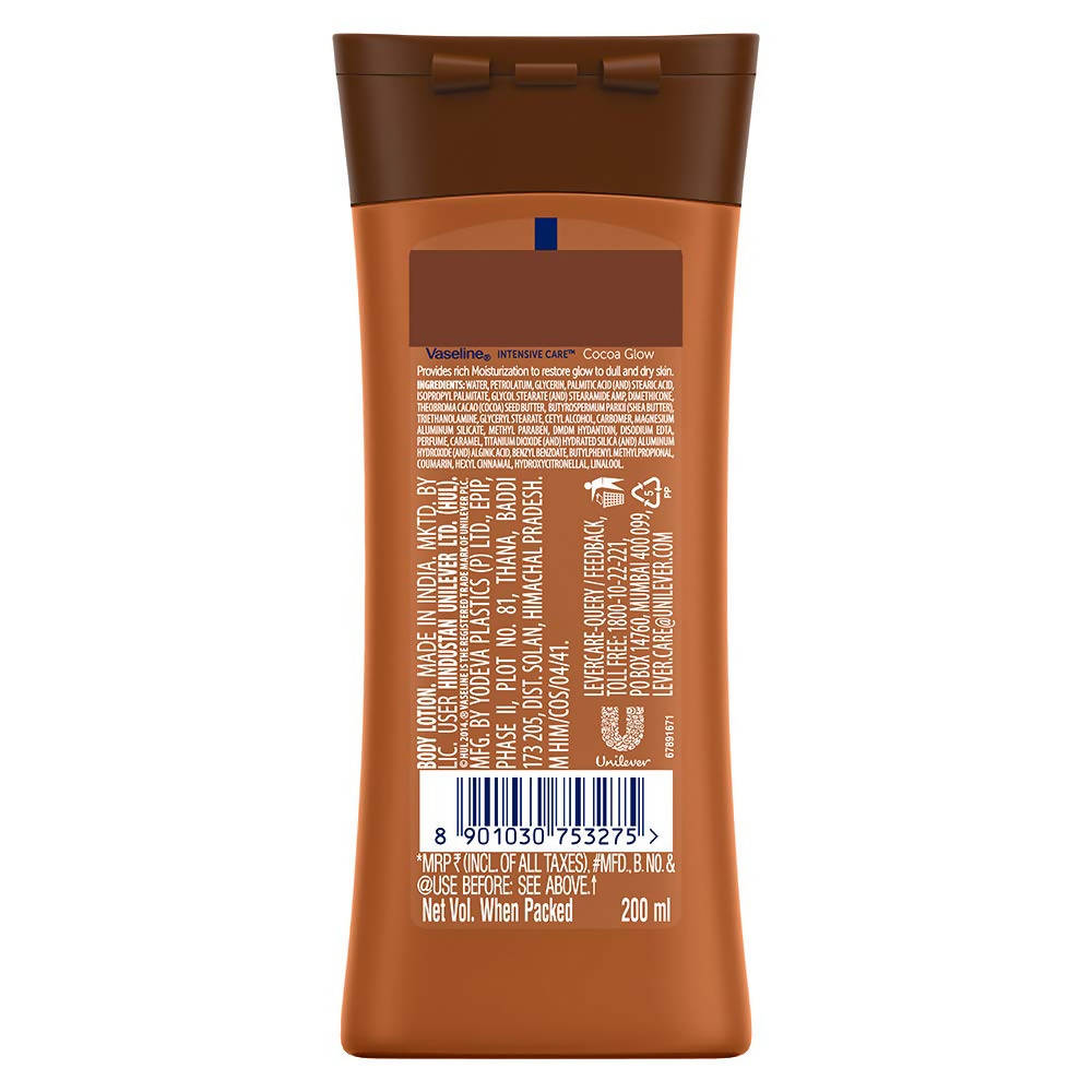 Vaseline Intensive Care Cocoa Glow Body Lotion  Grab2Buy Vaseline Grab2Buy