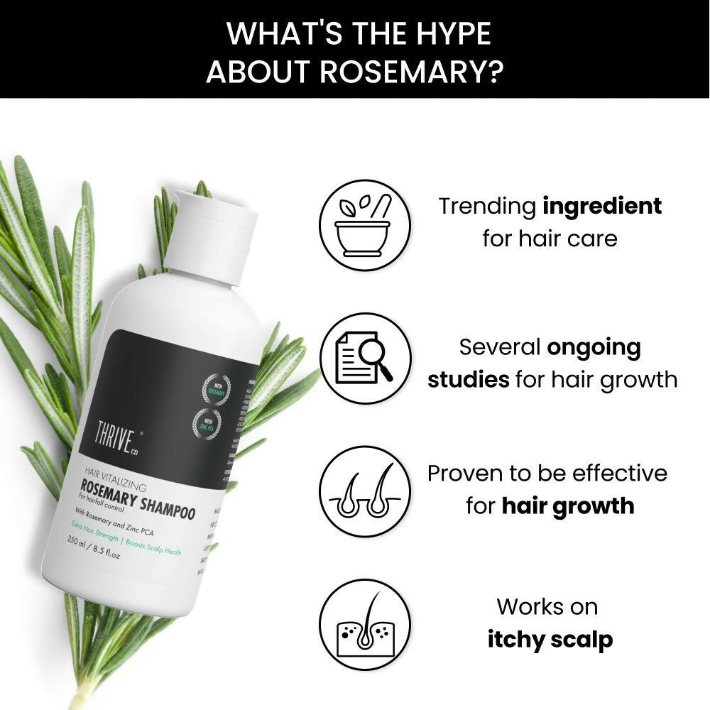 ThriveCo Hair Vitalizing Rosemary Shampoo 