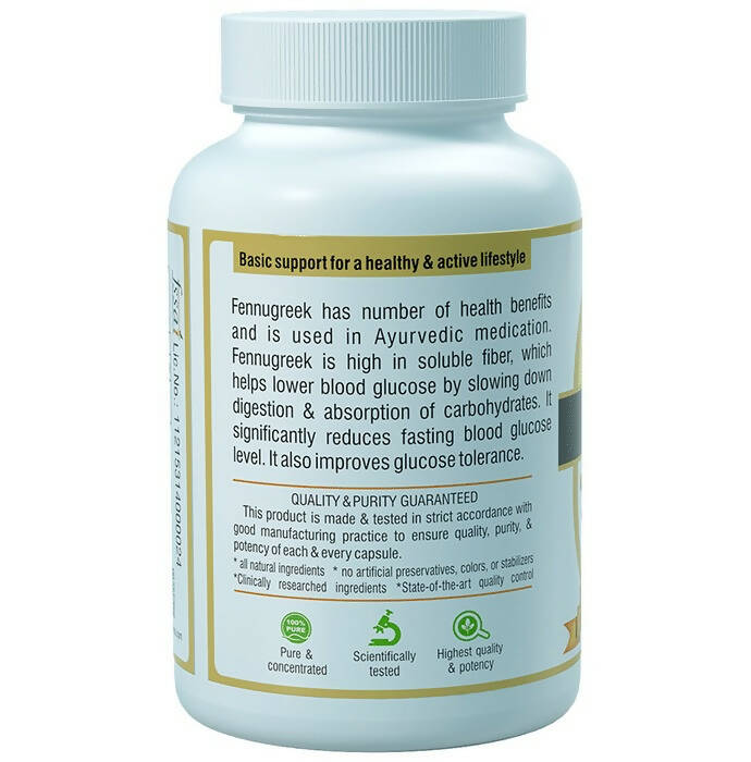 Sushrut Ayurved Good Health Fennugreek Veg Capsules - Grab2buy