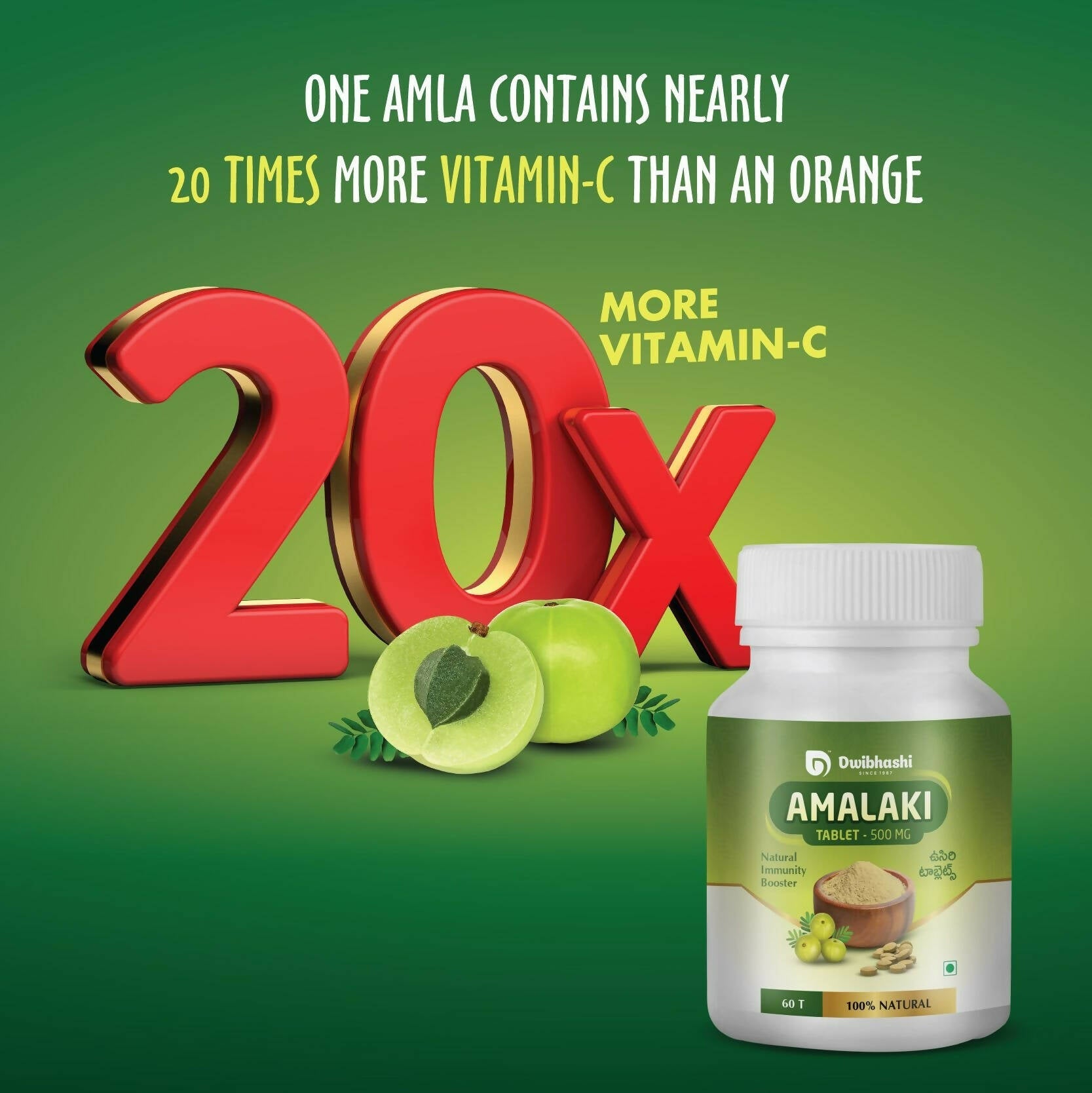 Dwibhashi Amalaki Tablets - Grab2buy