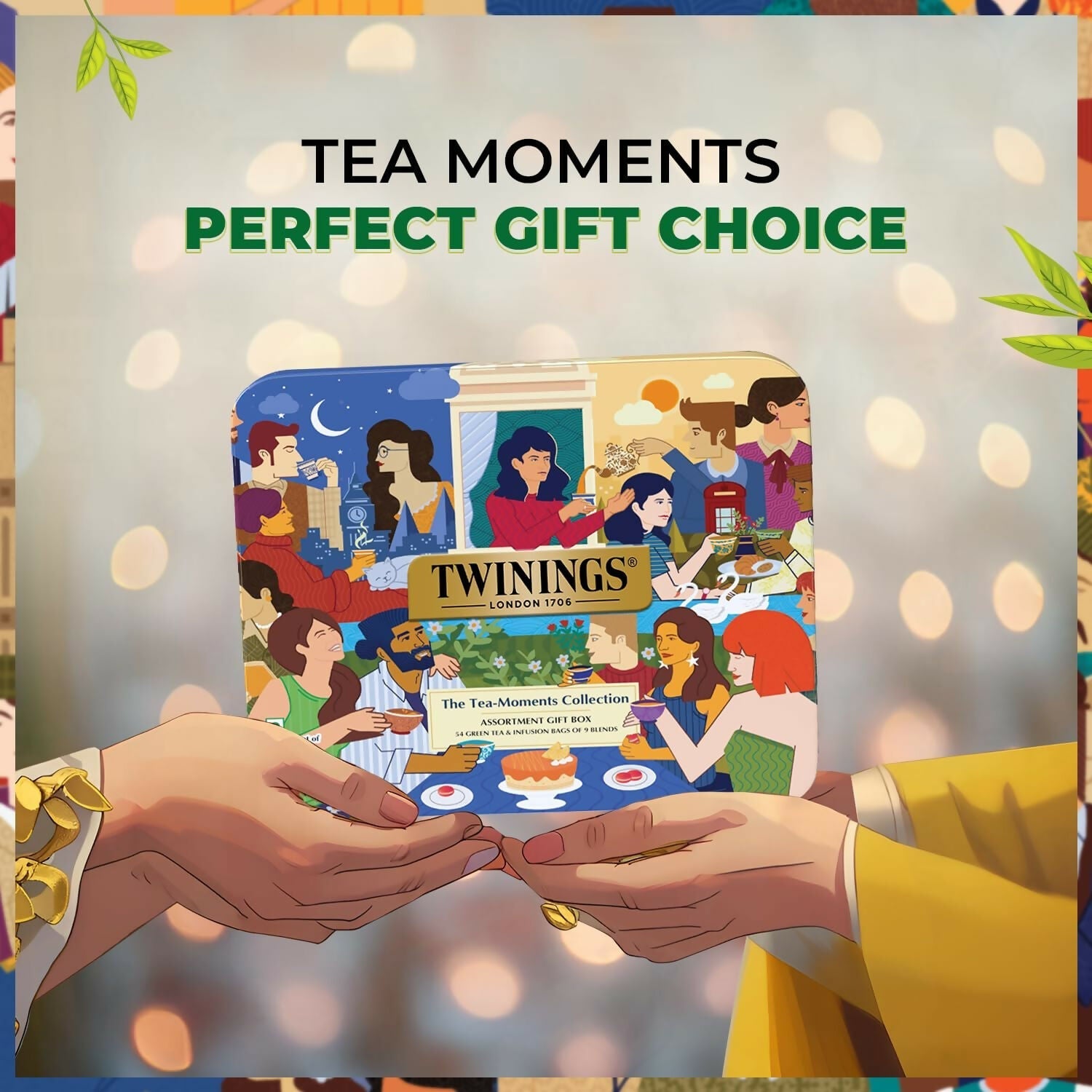 Twinings The Tea Moment Collection Assortment Tea Gift Set 