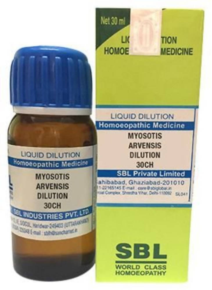 SBL Homeopathy Myosotis Arvensis Dilution 