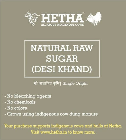 Hetha Natural Raw Sugar (Desi Khand) - Grab2buy