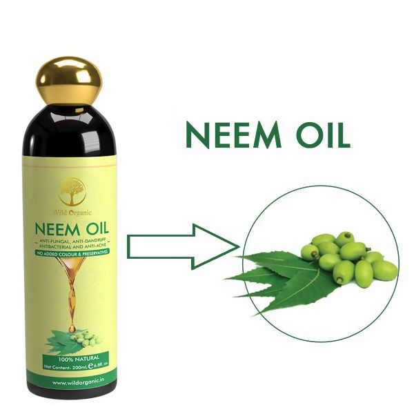 Wild Organic Neem Hair Oil  Grab2Buy Wild Organic Grab2Buy