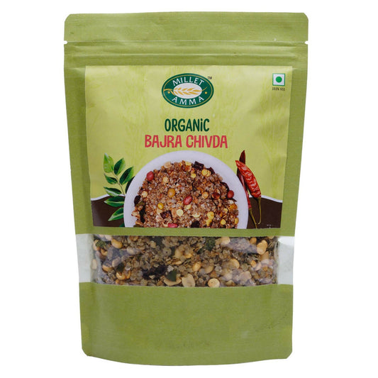 Millet Amma Organic Bajra Chivda Namkeen - Grab2buy