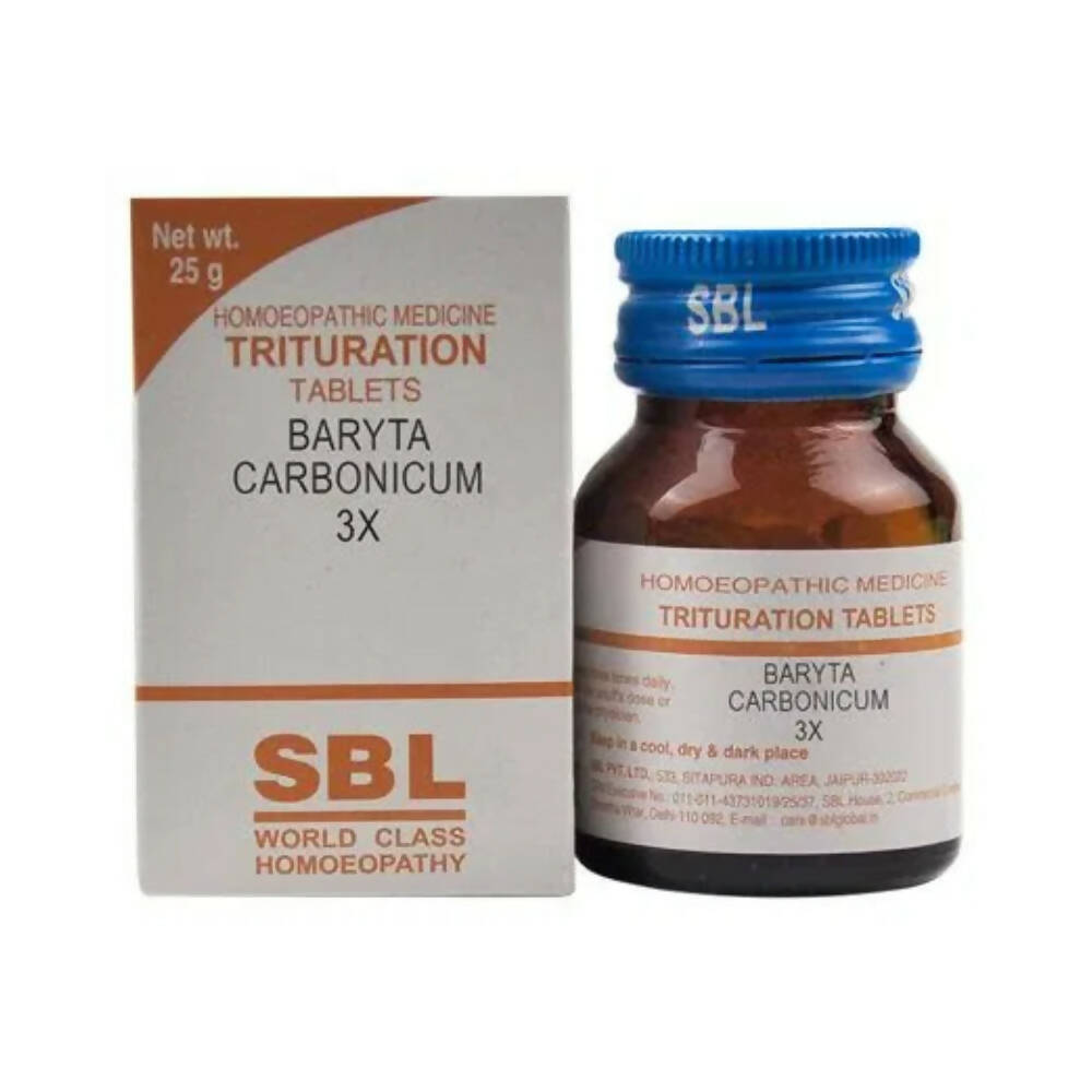 SBL Homeopathy Baryta Carbonicum Trituration Tablets 