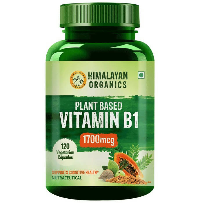 Himalayan Organics Plant-Based Vitamin B1 Capsules - Grab2buy