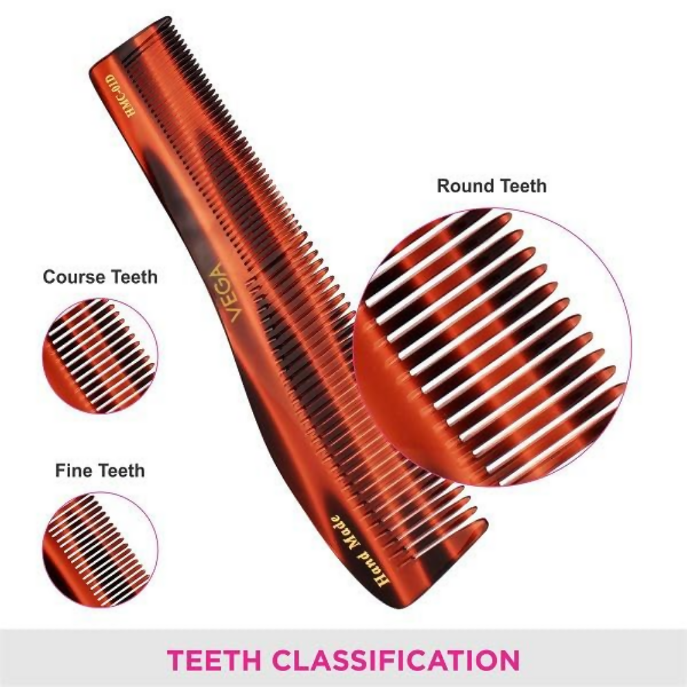Vega Handcrafted Graduated Dressing Comb - HMC-01D  Grab2Buy Vega Grab2Buy