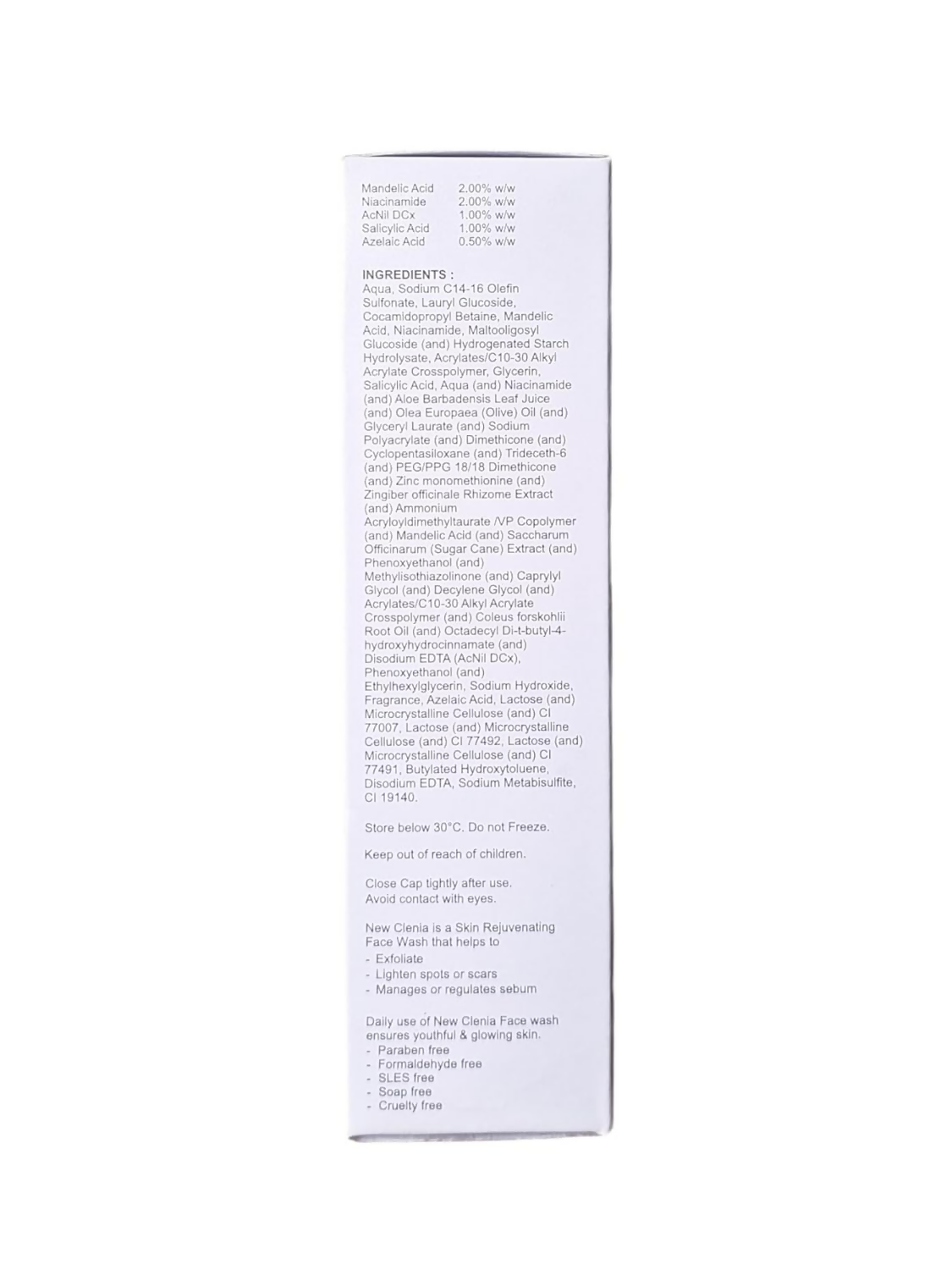 New Clenia Skin Rejuvenating Face Wash  Grab2Buy New Clenia Grab2Buy