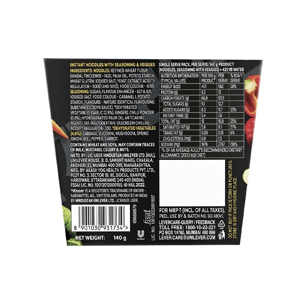 Knorr Korean Meal Pot Spicy Jjajangmyeon Ramen Noodles - Grab2buy