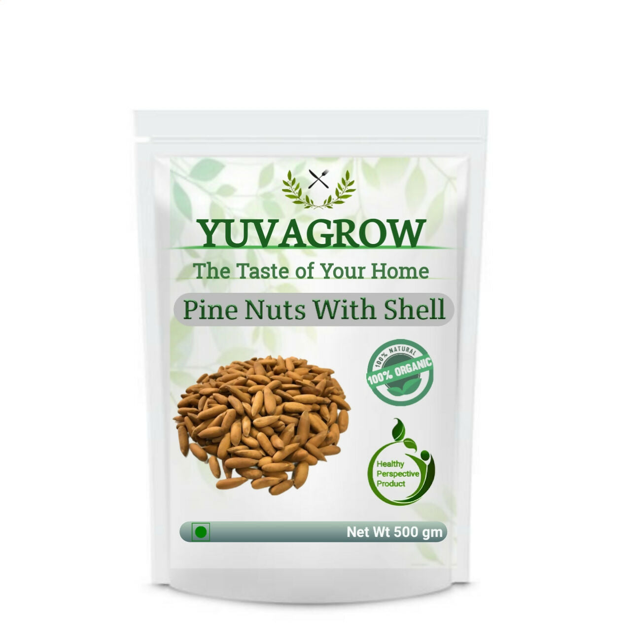 Yuvagrow Pine Nuts with Shells  Grab2Buy Yuvagrow Grab2Buy