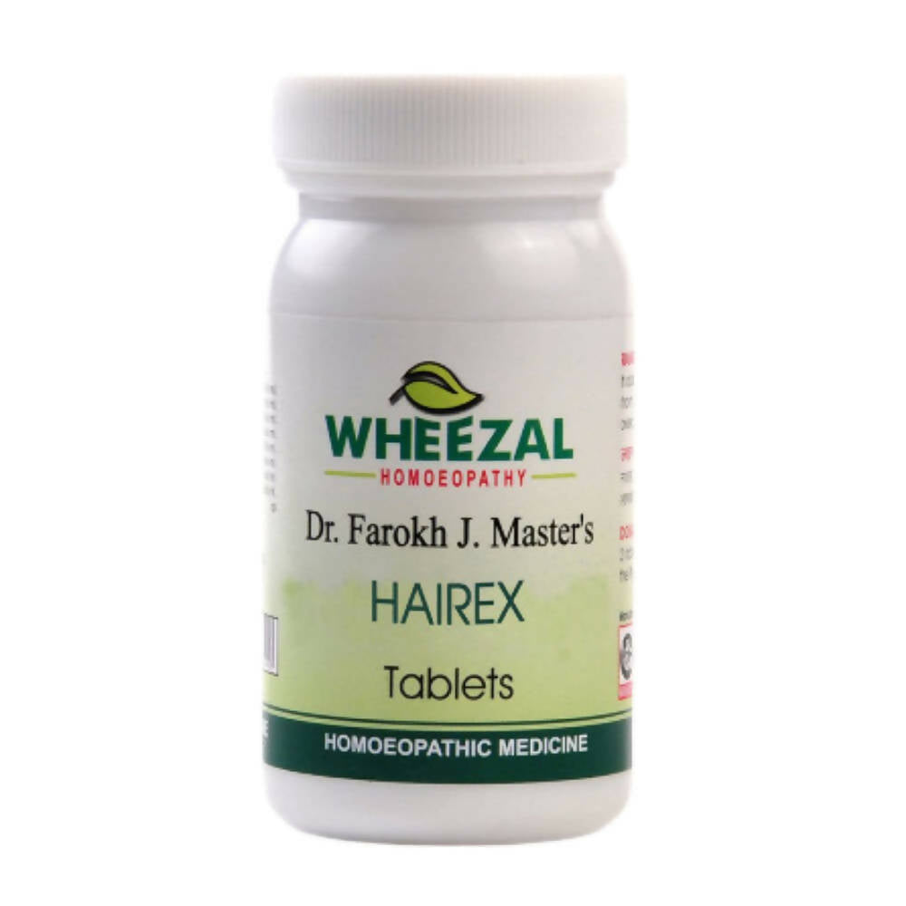 Wheezal Homeopathy Hairex Tablets - Grab2buy