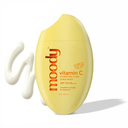Moody Vitamin C Hydrating Fluid Sunscreen with SPF 50 PA+++ 