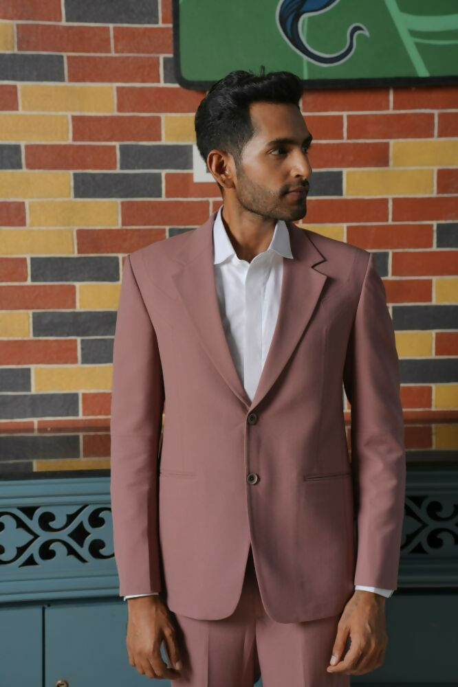 Vienna Mauve Blazer Set – 4-Way Stretch Tailored Suit For Men | Wedding & Party Wear by Hilo Design  Grab2Buy Hilo Design Grab2Buy