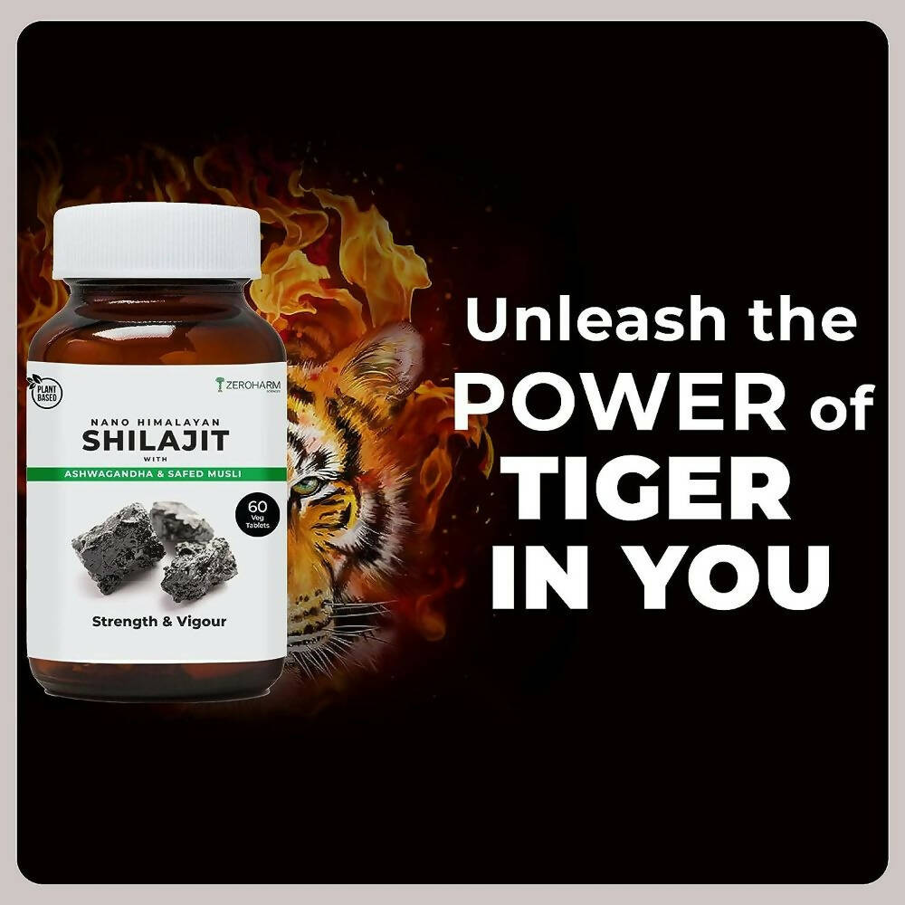 Zeroharm Nano Himalayan Sj With Ashwagandha, Safed Musli 