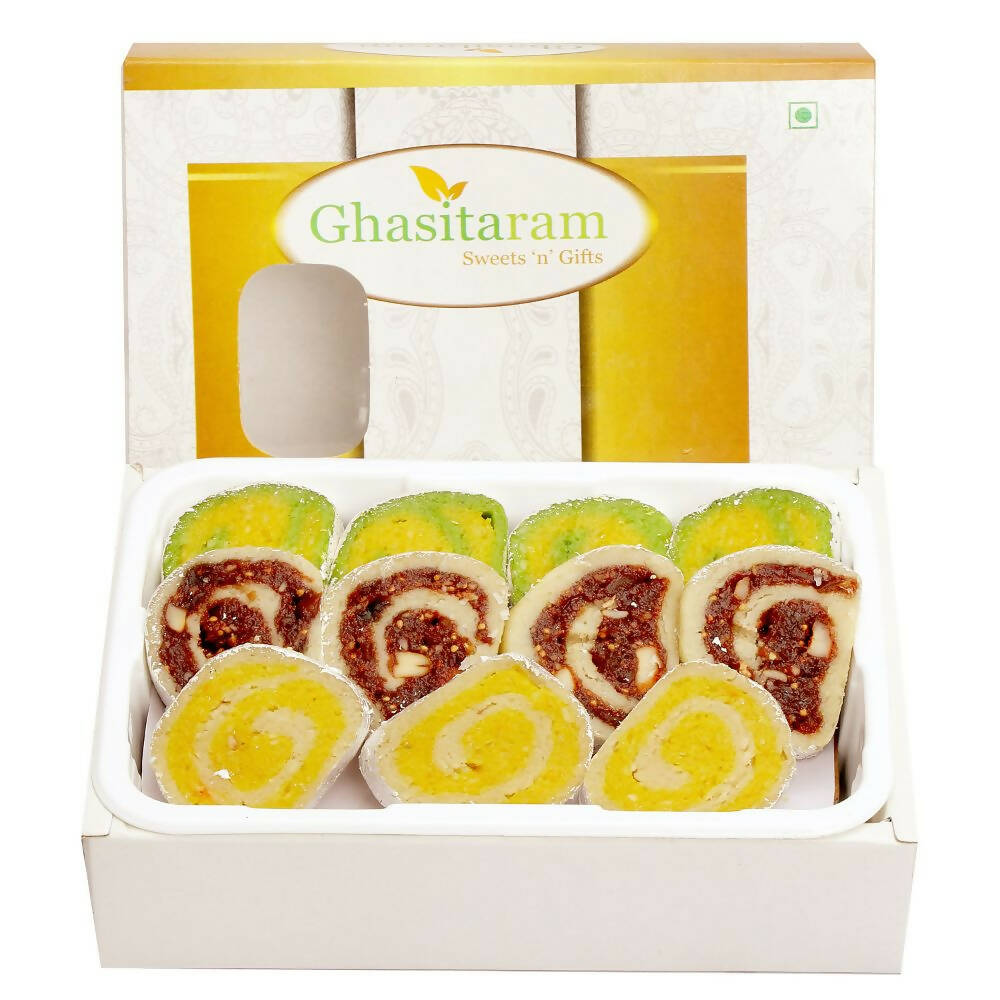 Ghasitaram Pure Kaju Pista Moon Sweets 