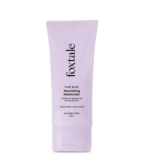 Foxtale Nourishing Face Moisturizer with Niacinamide for 24 Hr Hydration & Lightweight 