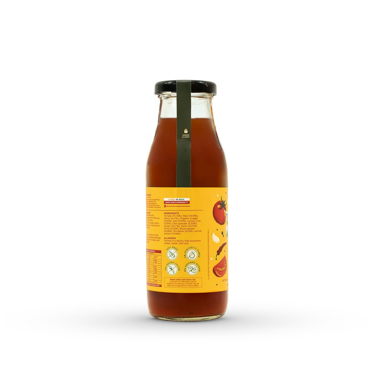 Two Brothers Organic Farms Truemato Ketchup - Spicy  Grab2Buy Two Brothers Organic Farms Grab2Buy