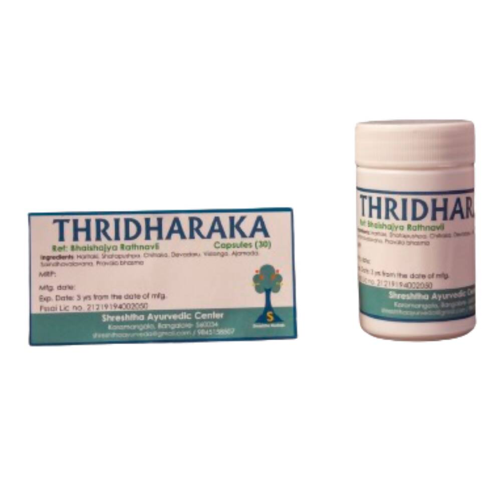 Shreshtha Herbals Thridharaka Capsules - Grab2buy