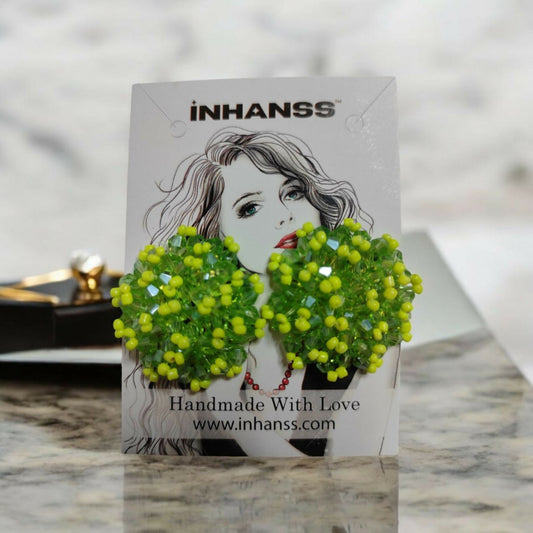 Inhanns Premium Everyday Studs - Neon Green
