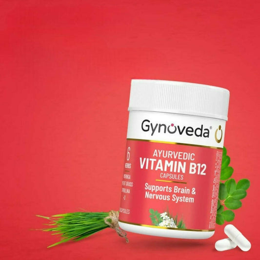 Gynoveda Vitamin B-12 Capsules - Grab2buy