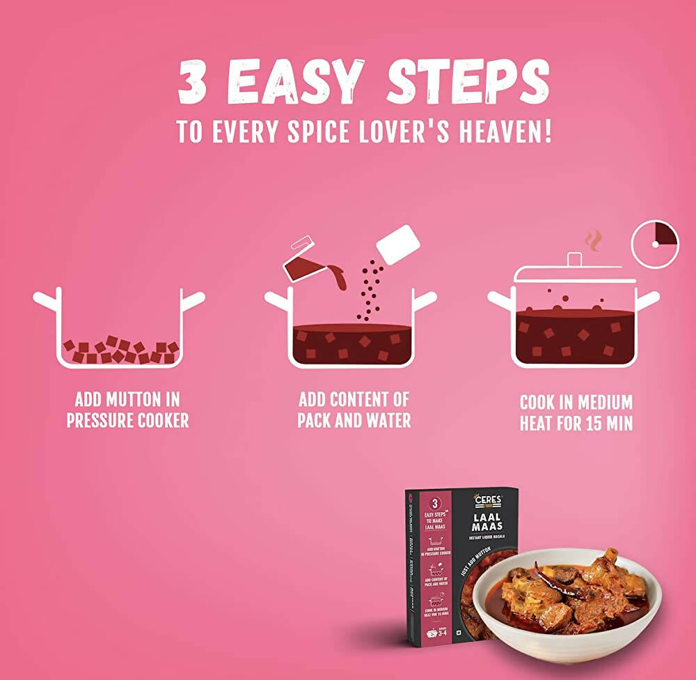 Ceres Foods Rajasthani Laal Maas Instant Liquid Masala 