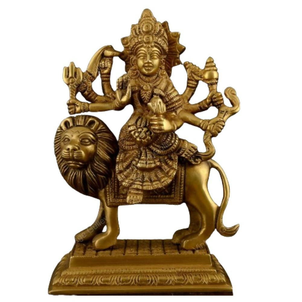 Vintage Gulley Durga Mata Idol - Grab2buy