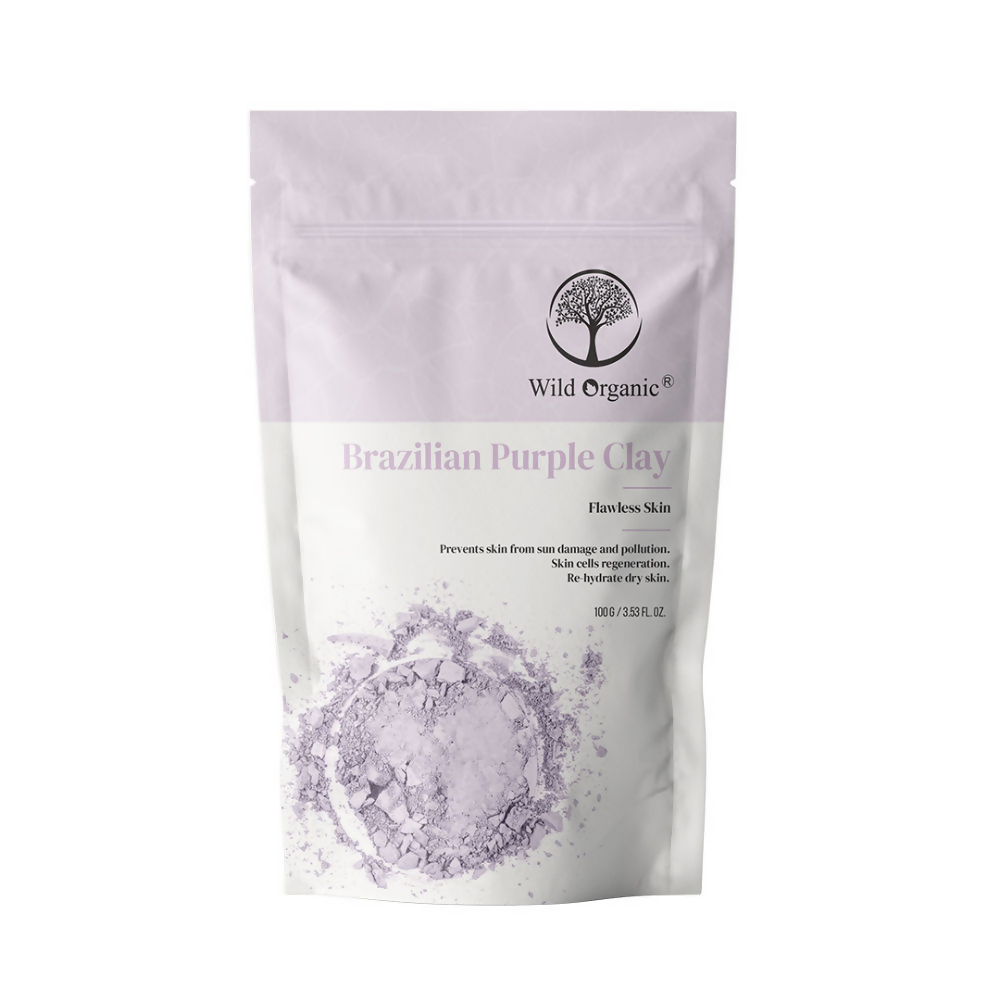 Wild Organic Brazilian Purple Flawless Skin Clay Powder  Grab2Buy Wild Organic Grab2Buy