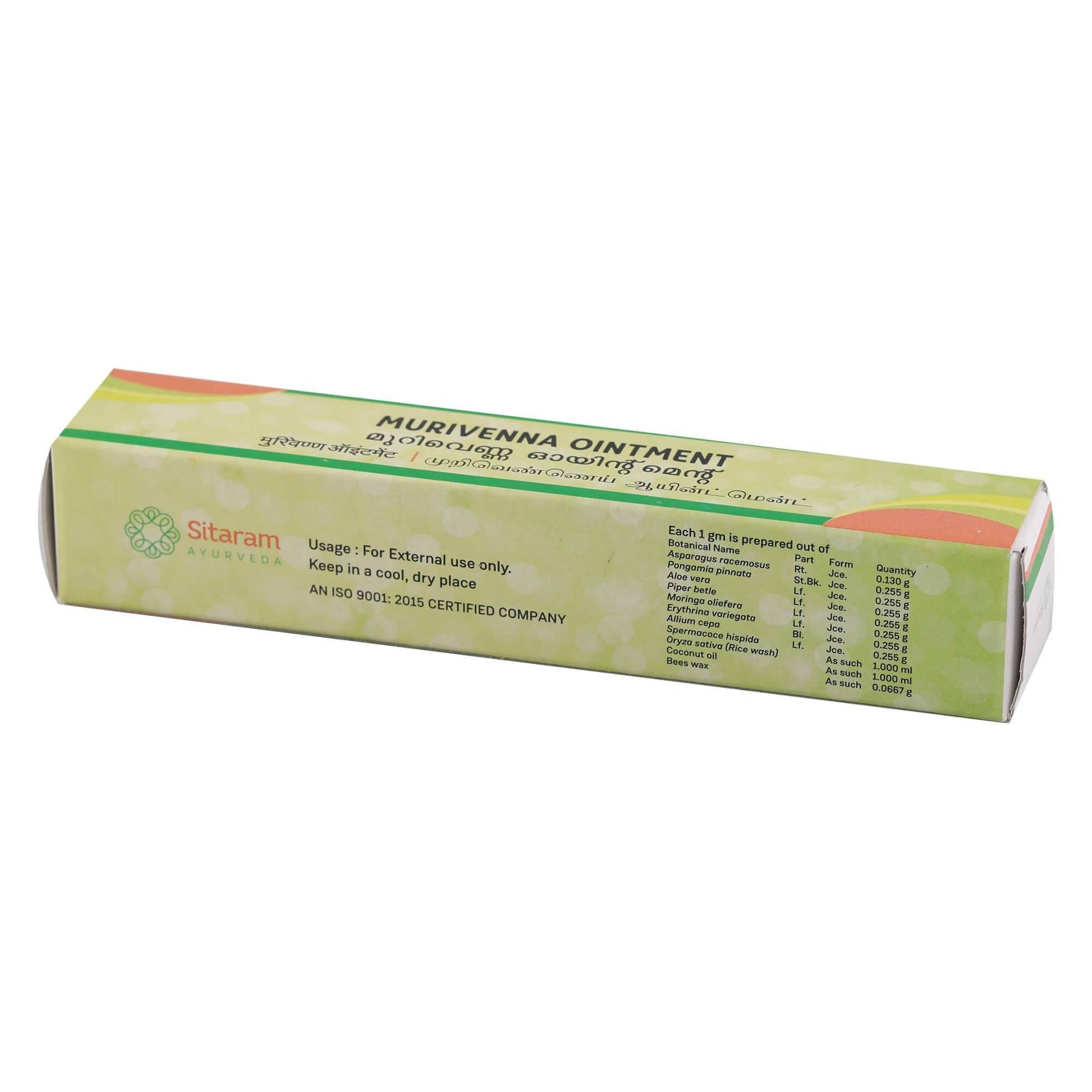 Sitaram Ayurveda Murivenna Ointment 