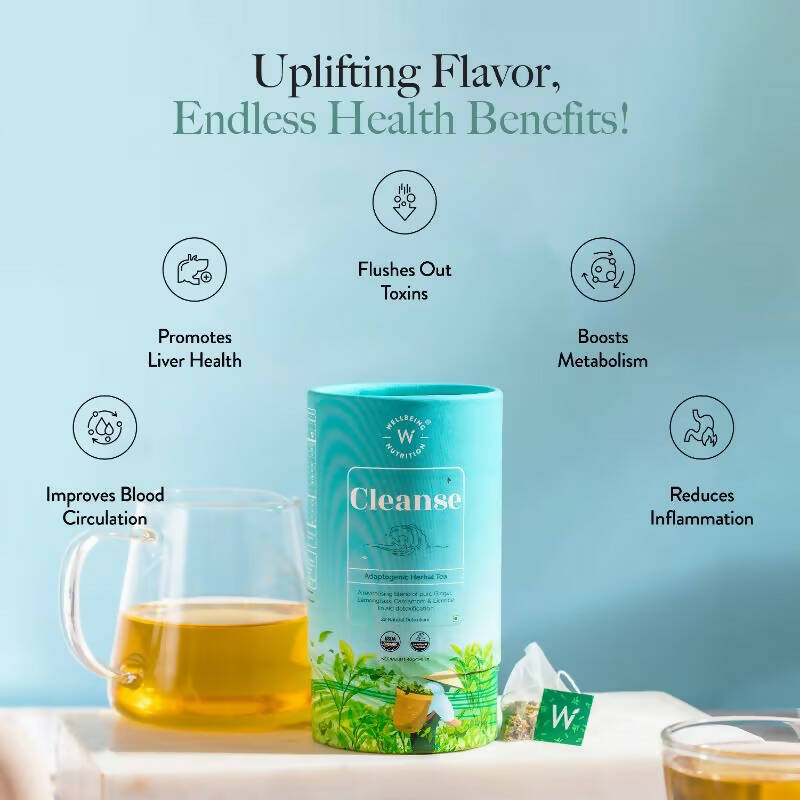 Wellbeing Nutrition Cleanse Herbal Tea  Grab2Buy Wellbeing Nutrition Grab2Buy