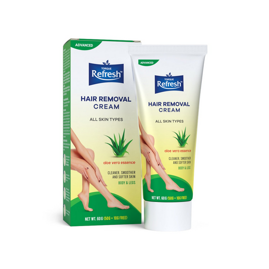 Torque's Refresh Hair Removal Cream With Aloe Vera Essence