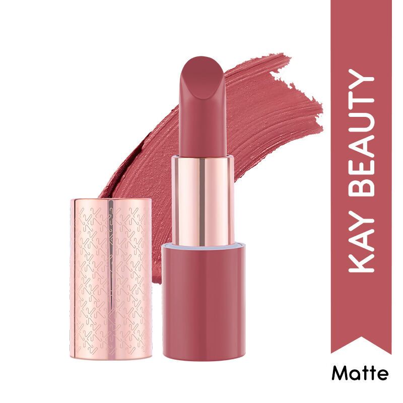 Kay Beauty By Katrina Kaif Matte Drama Long Stay Lipstick - FlashBack 