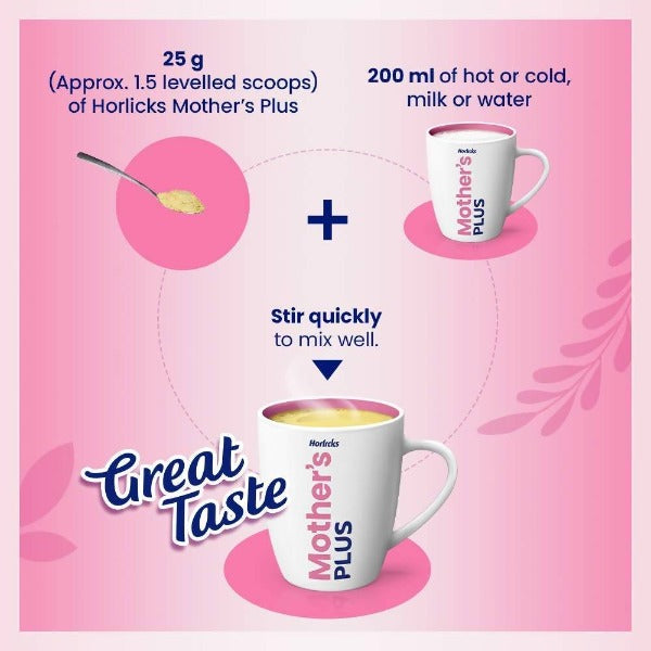 Horlicks Mother's Plus Kesar Flavour - Grab2buy