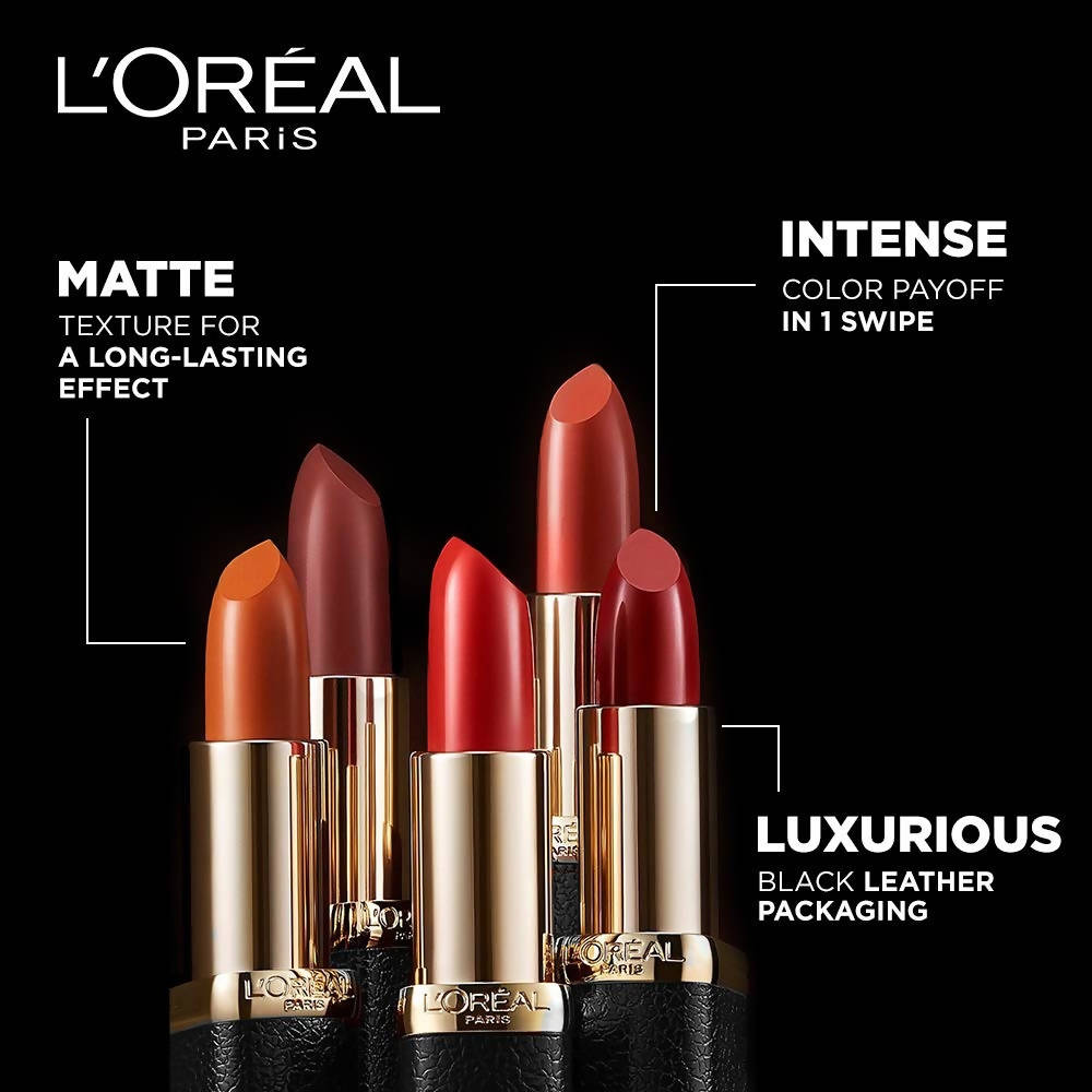 L'Oreal Paris Color Riche Moist Matte Lipstick - 208 Cherry Crush