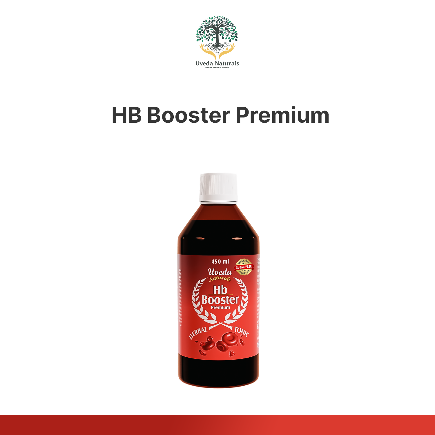 Uveda Naturals Hb Booster Premium Sugar-Free 