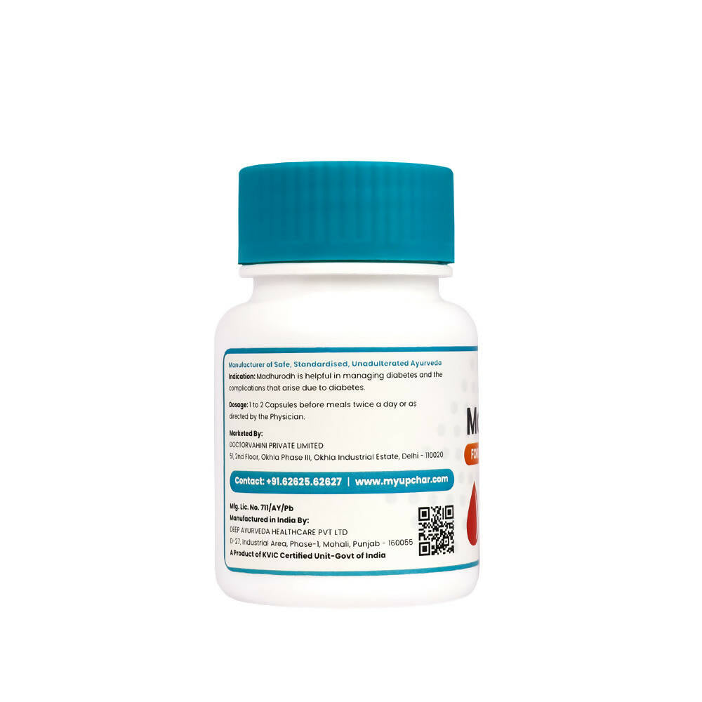 myUpchar Ayurveda Madhurodh Capsules - Grab2buy