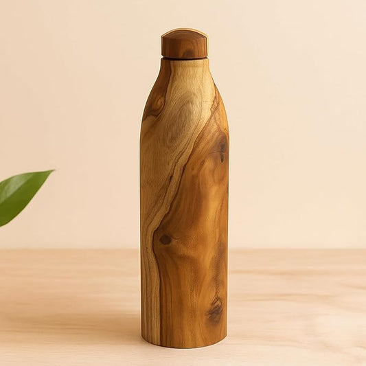 Wood estate Wooden Copper Water Bottle  Grab2Buy Prazu Fashion Grab2Buy