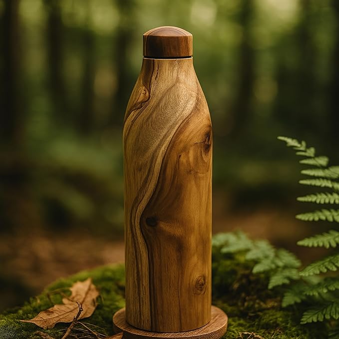 Wood estate Wooden Copper Water Bottle  Grab2Buy Prazu Fashion Grab2Buy