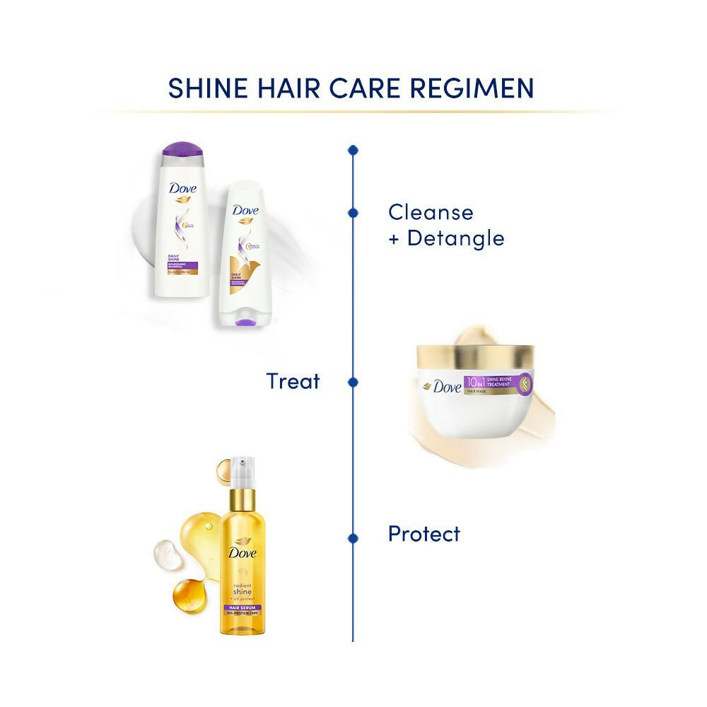 Dove Radiant Shine + UV Protect Hair Serum - Grab2buy