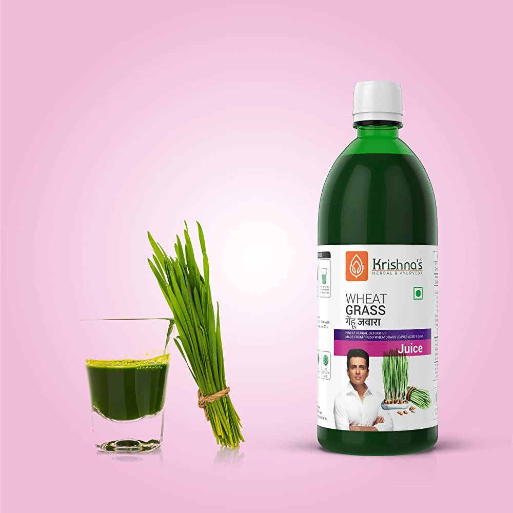 Krishna's Herbal & Ayurveda Wheatgrass Juice 