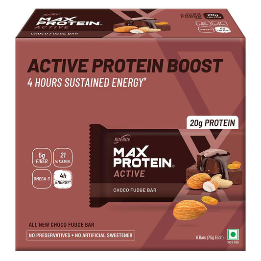 RiteBite Max Protein Active Choco Fudge Bar - Grab2buy