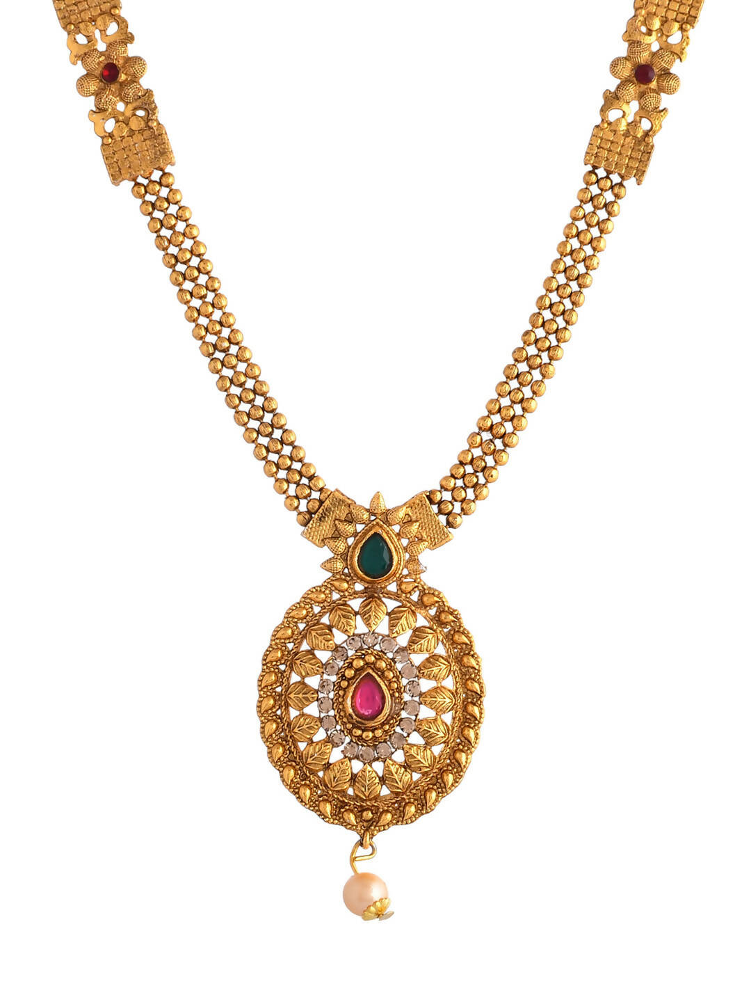VOJ Women Gold Color stainless steel Jewellery Set  Grab2Buy VOJ Grab2Buy