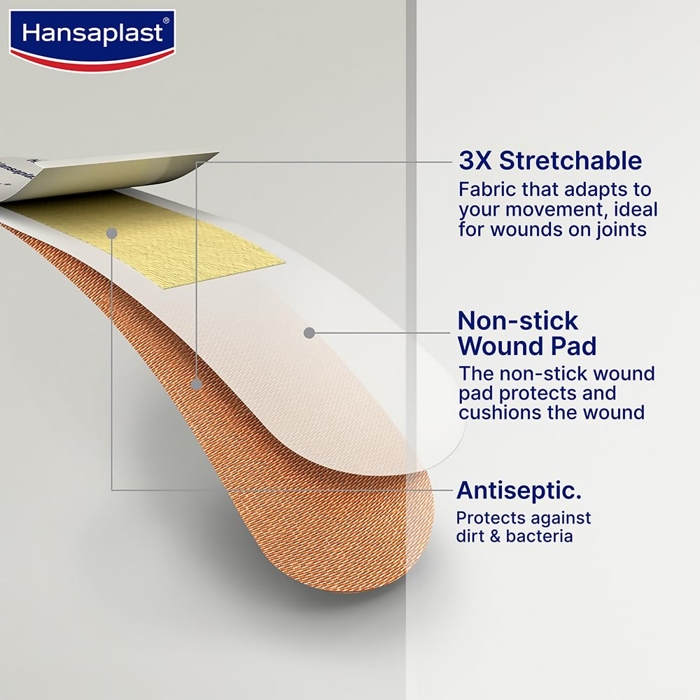 Hansaplast Antiseptic Elastic Bandage 