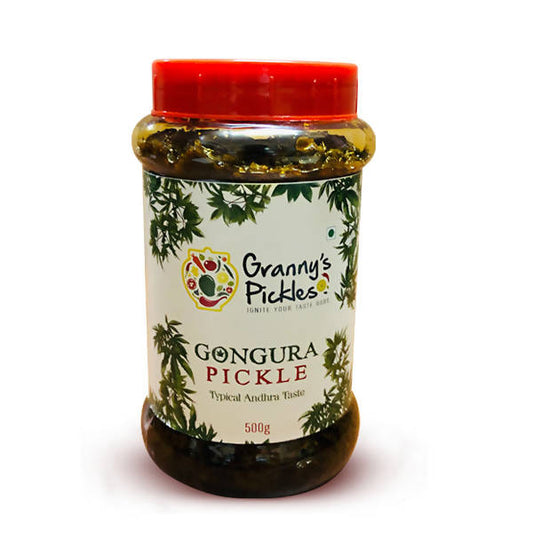 Granny's Pickles Gongura Pickle - Grab2buy