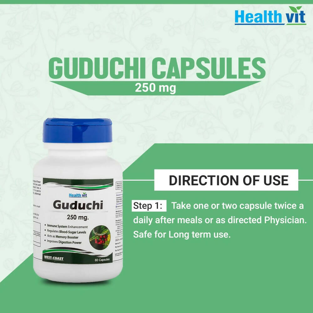 Healthvit Guduchi Capsules - Grab2buy