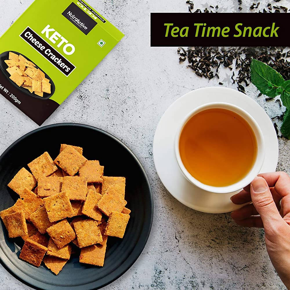 NutroActive Keto Cheese Crackers